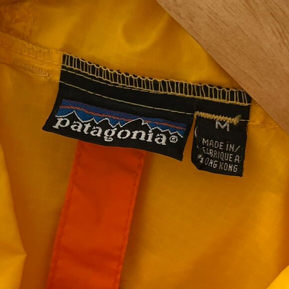 Vintage Patagonia Waterproof Nylon Anoraks Packable Windbreaker Sz Med - Picture 4 of 10